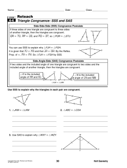 Day 4 Skill Dev -1 Congruent Triangles 1
