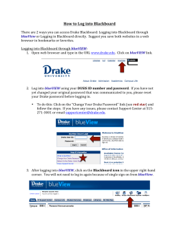 How to log into Blackboard 8.0