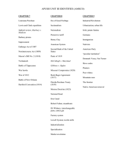 APUSH Unit III Identifies