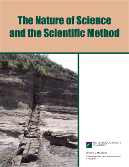 The Nature of Science and the Scientific Method