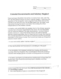 Page 1 Nome DCIfe Per Colonial Governments dnd Salutary
