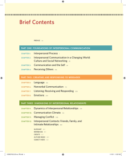 Brief Contents