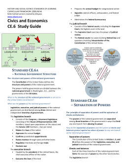 Civics and Economics CE.6 Study Guide