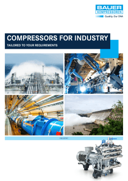 compressors for industry