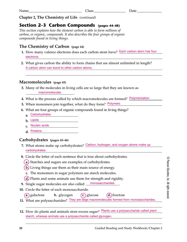 Chemistry carbon the worksheet of 12 MCQ