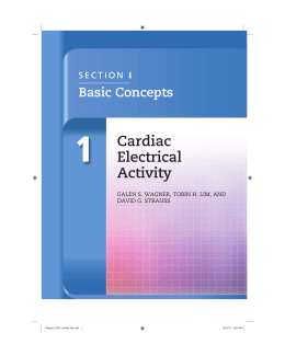 1 Cardiac Electrical Activity