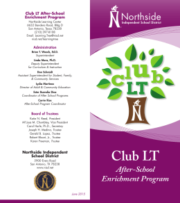 Club LT - Northside Independent School District