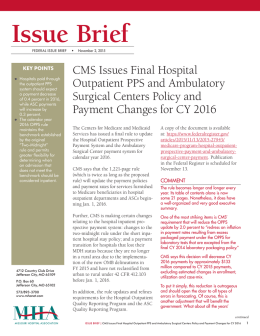 OPPS - Missouri Hospital Association
