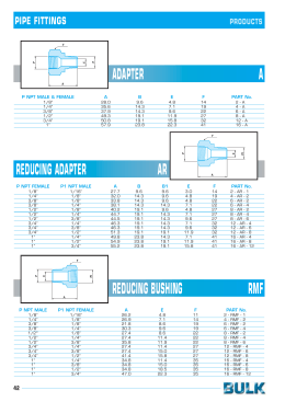 REDUCING ADAPTER AR