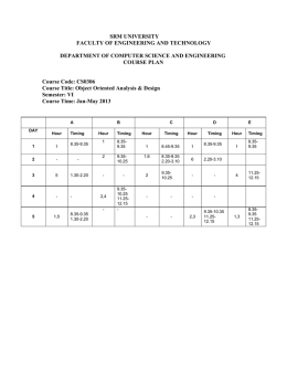 CS0 - SRM University