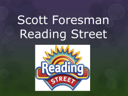 Scott Foresman Reading Street