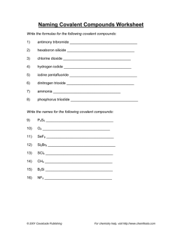 practice 2 - Chemistry