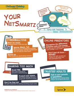NetSmartz- Tips for Tweens