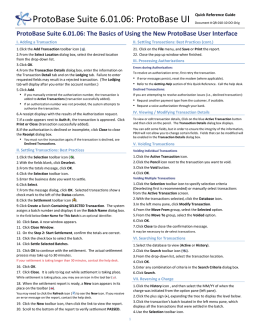 ProtoBase Suite 6.01.06: ProtoBase UI