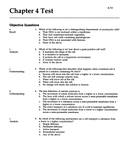 Chapter 4 Test