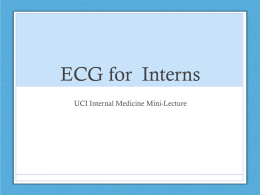 ECG for Interns