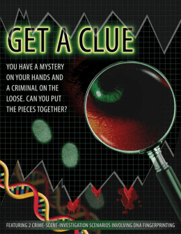Get a Clue - Bio-Rad