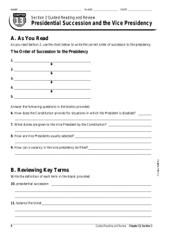 Chapter 13, Section 2: Guided Reading
