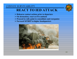 react to ied attack