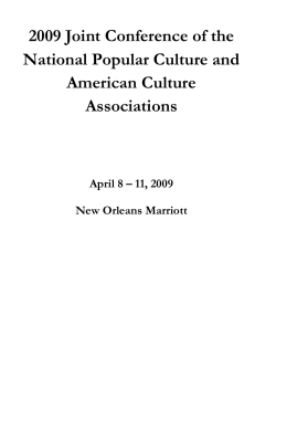 2009 National Conference Program