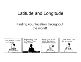 Latitude and Longitude - Kettering City School District