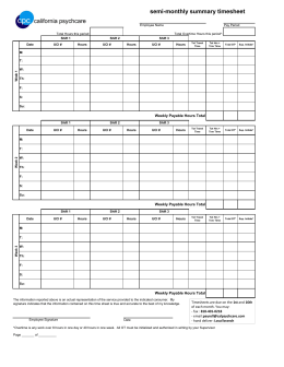 Time Sheet Semi Monthly CPC 09-11-09