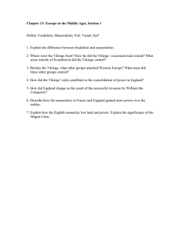 Chapter 13: Europe in the Middle Ages, Section 1