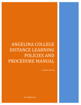 Student Edition - Angelina College
