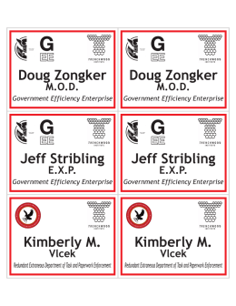 tname tname Doug Zongker Kimberly M. Jeff Stribling Doug Zongker