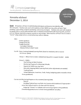 Compass Training Agenda