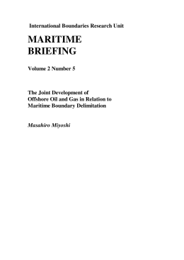 maritime briefing - Durham University