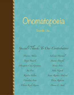 Onomatopoeia Book