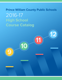 High School Course Catalog - Prince William County Public Schools