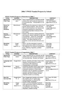 2006-07 Grants Awarded