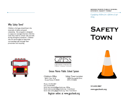 Safety Town - The Family Center