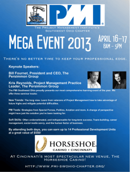 Read More About The PMI Mega Event