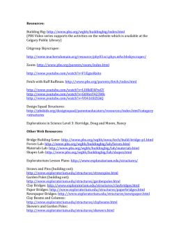 Resources - Calgary Science Network
