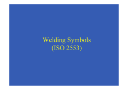 Welding Symbols (ISO 2553)