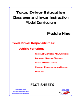 Texas Driver Education Classroom and In