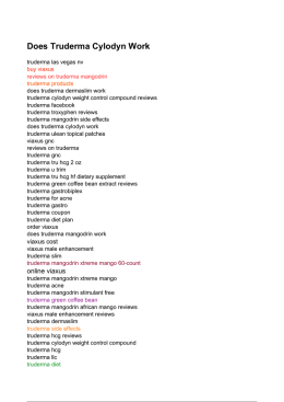 Truderma Mangodrin Weight Loss