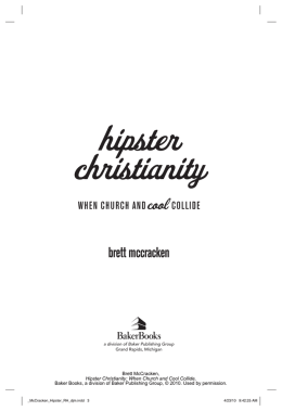 PDF - Hipster Christianity