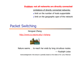 Switched Networks