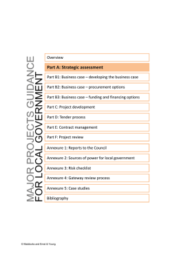 Part A: Strategic assessment