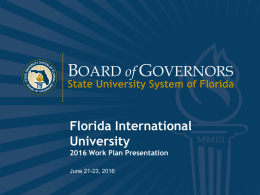 250.8 KB pdf - State University System of Florida