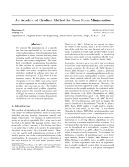An Accelerated Gradient Method for Trace Norm Minimization
