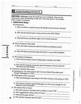 u Guided Reading Activity 4-3 I