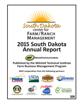 2015 SD Center for Farm/Ranch Management Annual Report