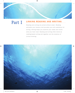 Reading-Based Writing
