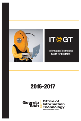 IT @GT - Office of Information Technology