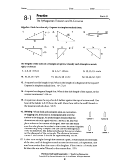 8 -l Practice Form G